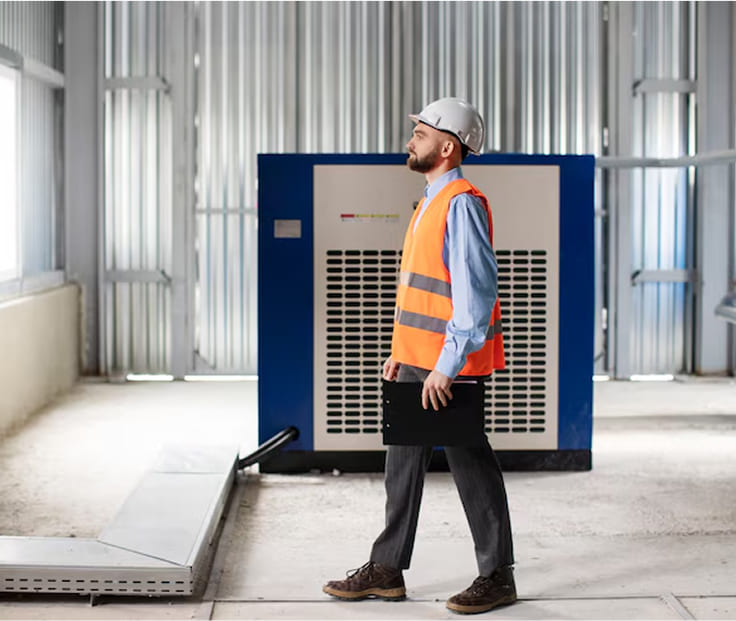 person working building construction