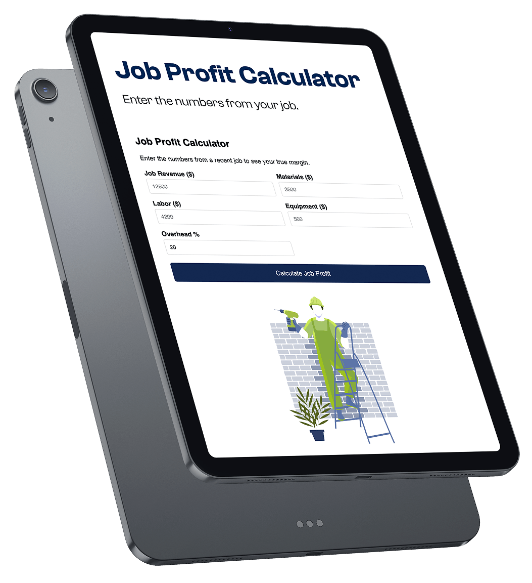 Job Profit Mock Up