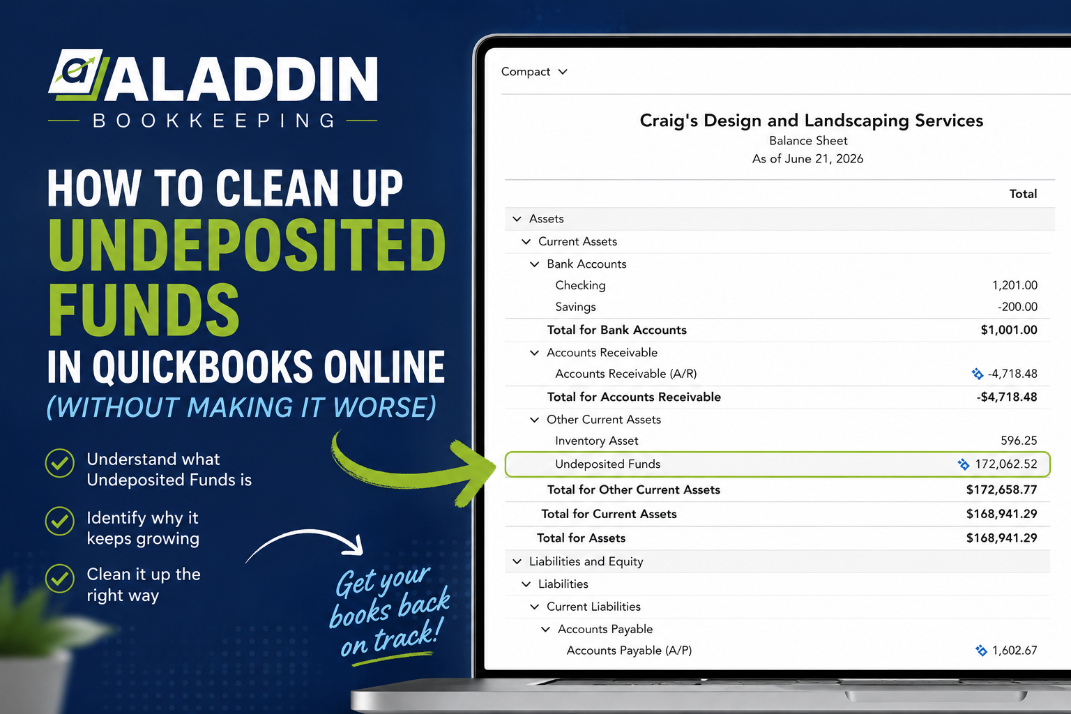 How to Clean Up Undeposited Funds in QuickBooks Online (Without Making It Worse)